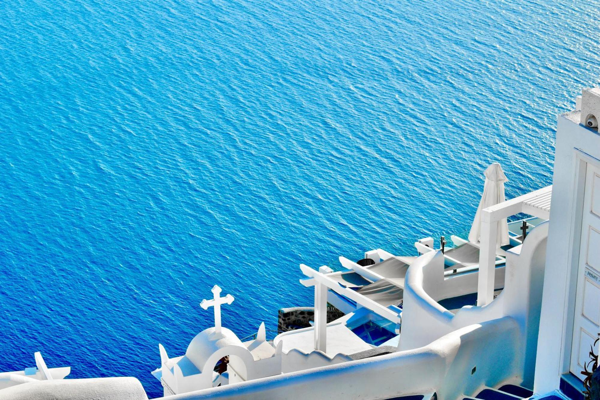 Aeolos Art & Eco Suites Adults Only Imerovigli  Bagian luar foto