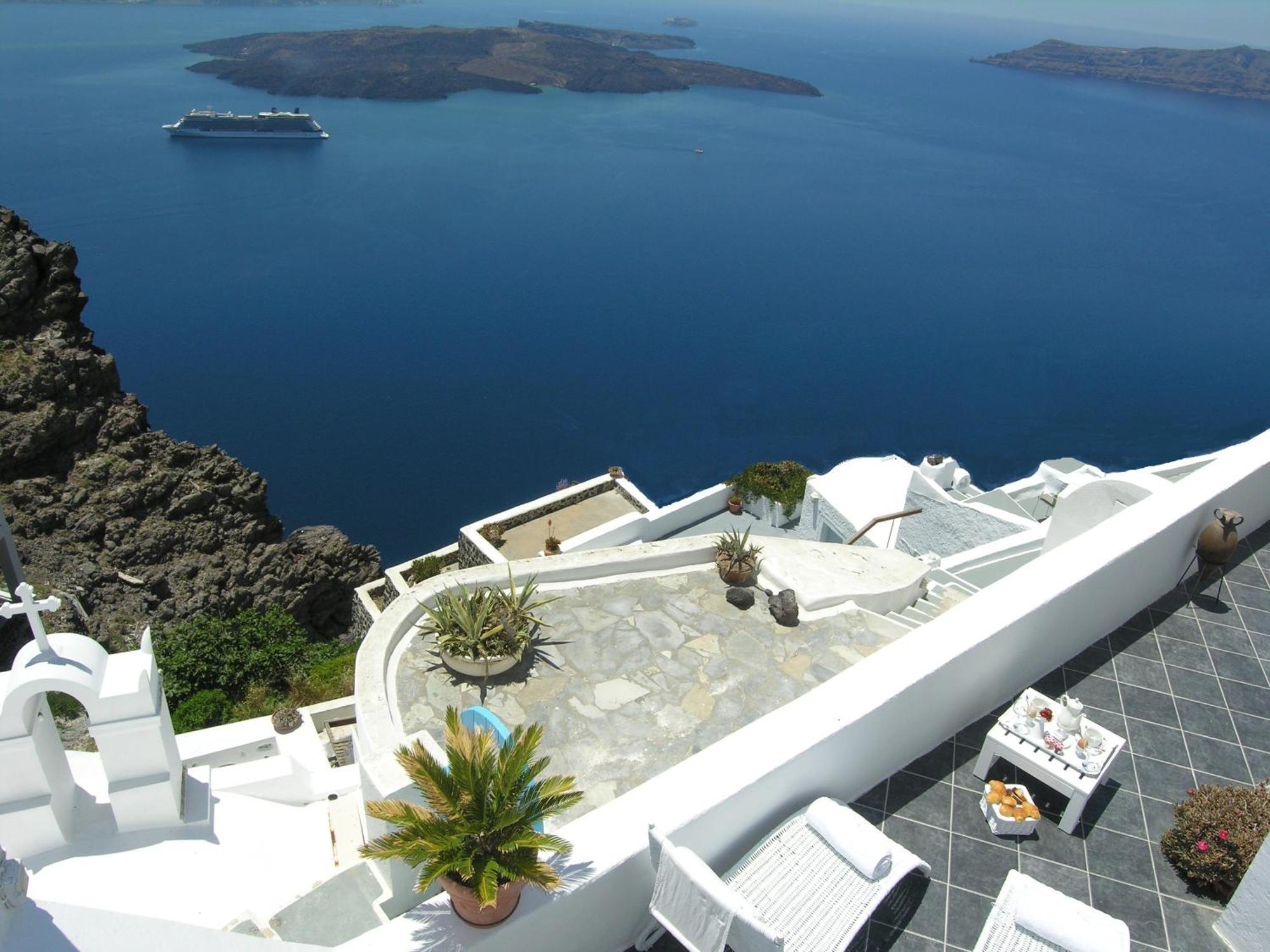 Aeolos Art & Eco Suites Adults Only Imerovigli  Bagian luar foto